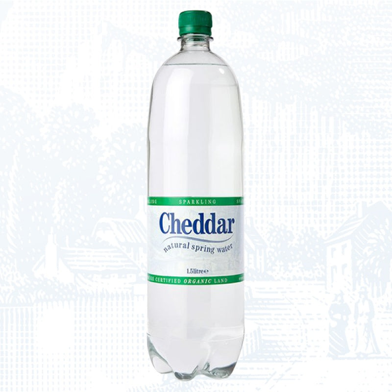 Cheddar Natural Spring Water - Sparkling Pet 1.5L
