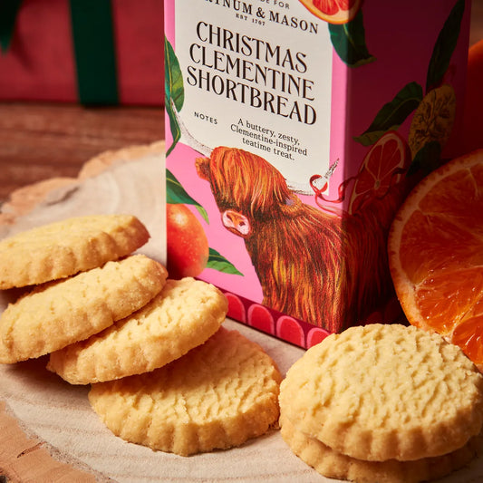 Fortnum & Mason Christmas Clementine Shortbread 125g
