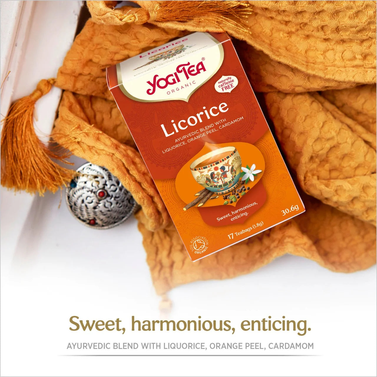 Yogi Tea Licorice - 17 Teabags 30.6G