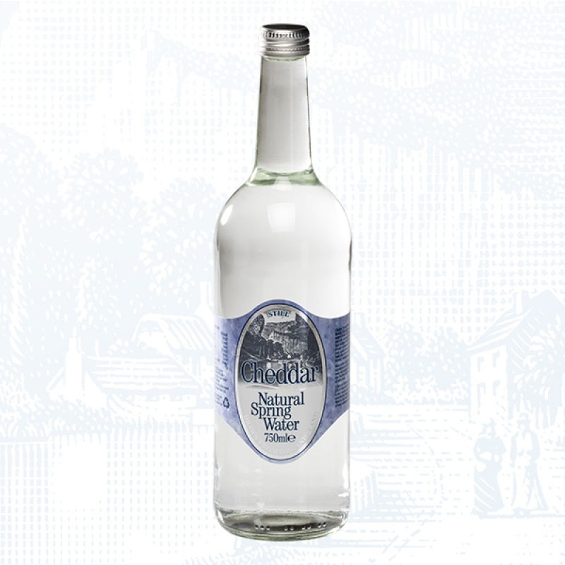 Cheddar Natural Spring Water - Still Glass 750Ml