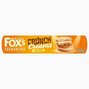 Fox's Golden Crunch Creams 200g