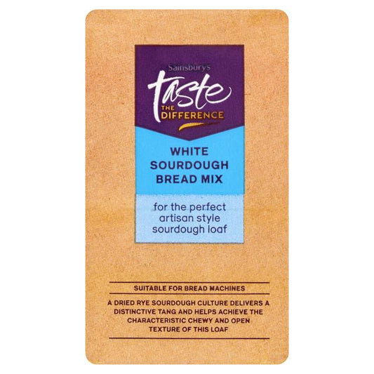 Sainsbury's White Sourdough Bread, Taste the Difference 500g