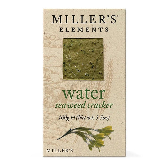 Artisan Biscuits Miller's Elements Water Seaweed Crackers 100G