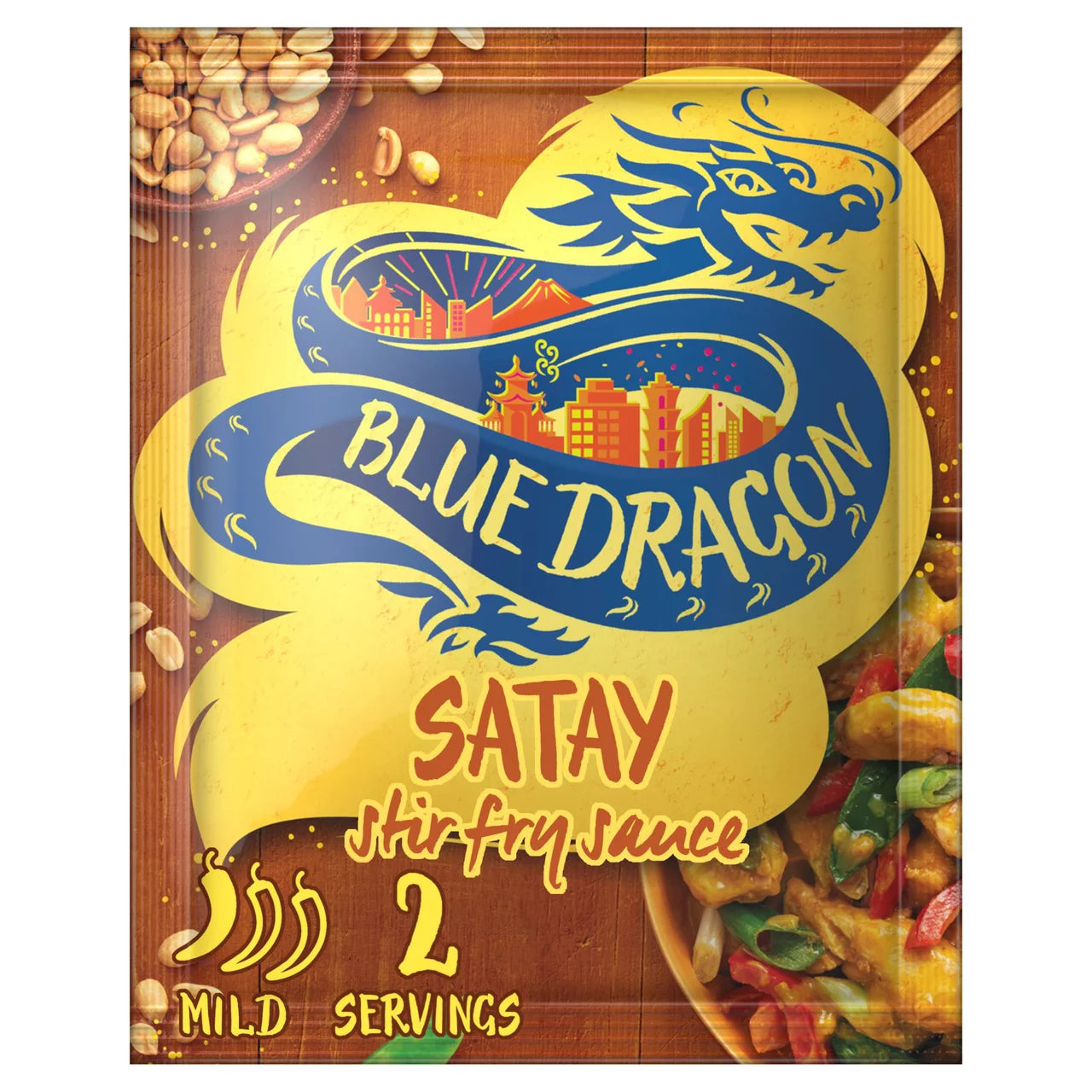 Blue Dragon Satay Stir-Fry Sauce 120G