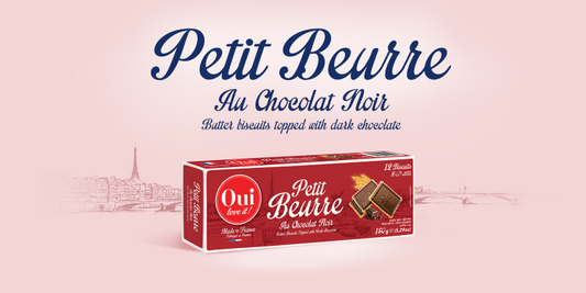 Oui Love It! Petit Beurre With Dark Chocolate 150G