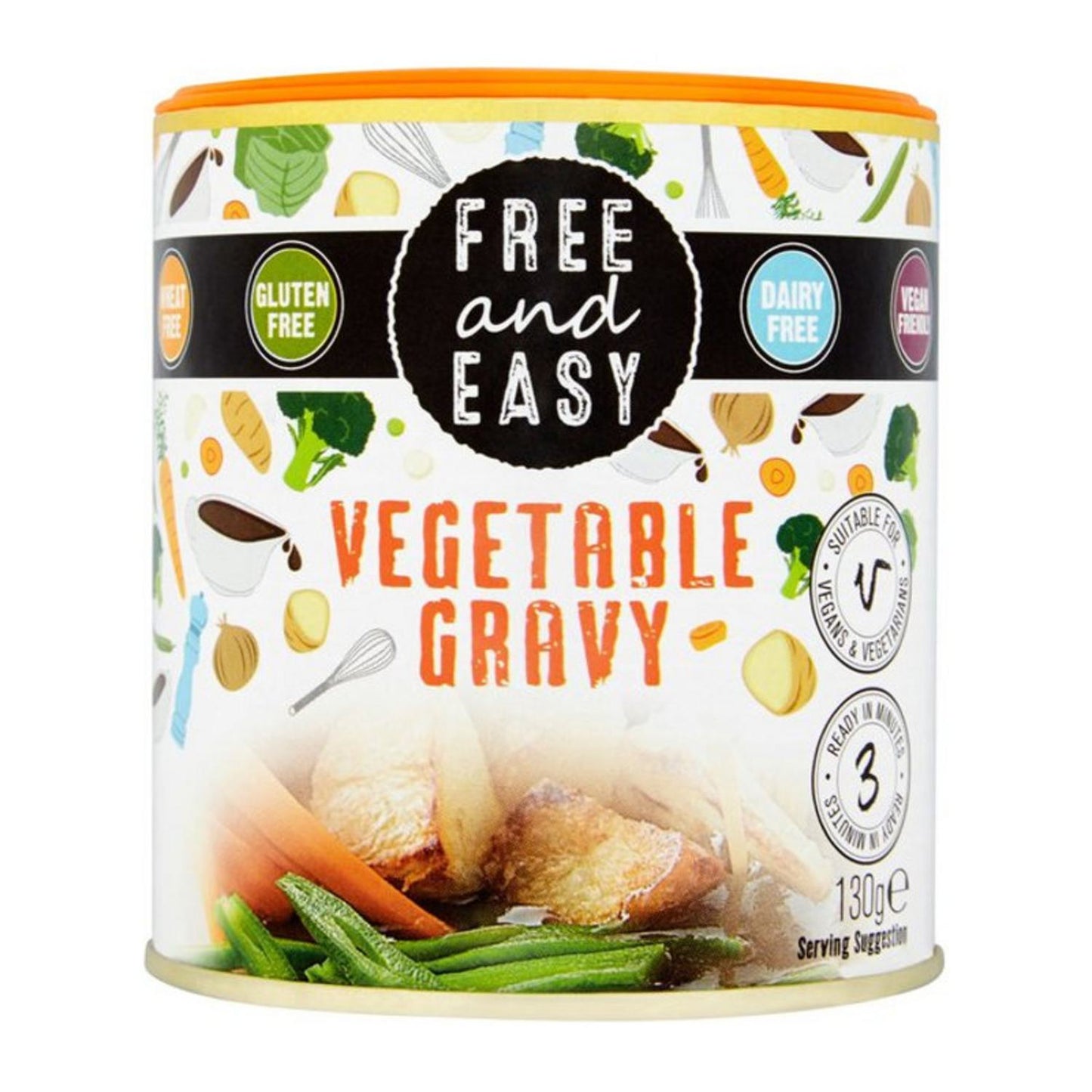 Free And Easy Vegetable Gravy 130G