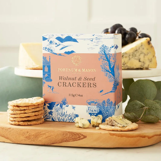 Fortum & Mason Walnut & Seed Crackers, 115g