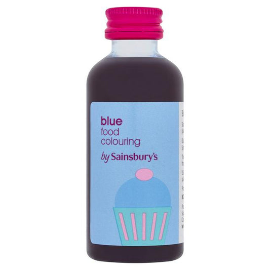 Sainsbury's Blue Food Colouring 60ml