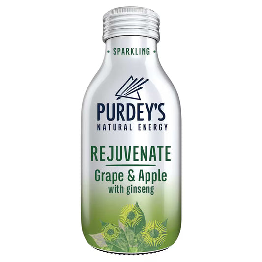 Purdey's Natural Energy Rejuvenate - Grape & Apple With Ginseng 330Ml