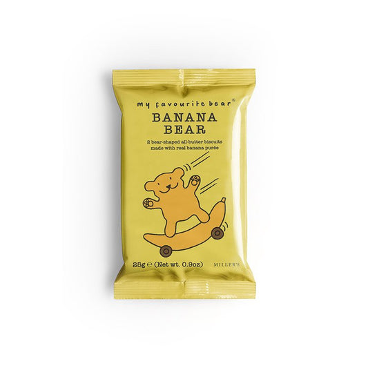 Artisan Biscuits My Favourite Bear Banana Bear Biscuits - Twin Pack 25G
