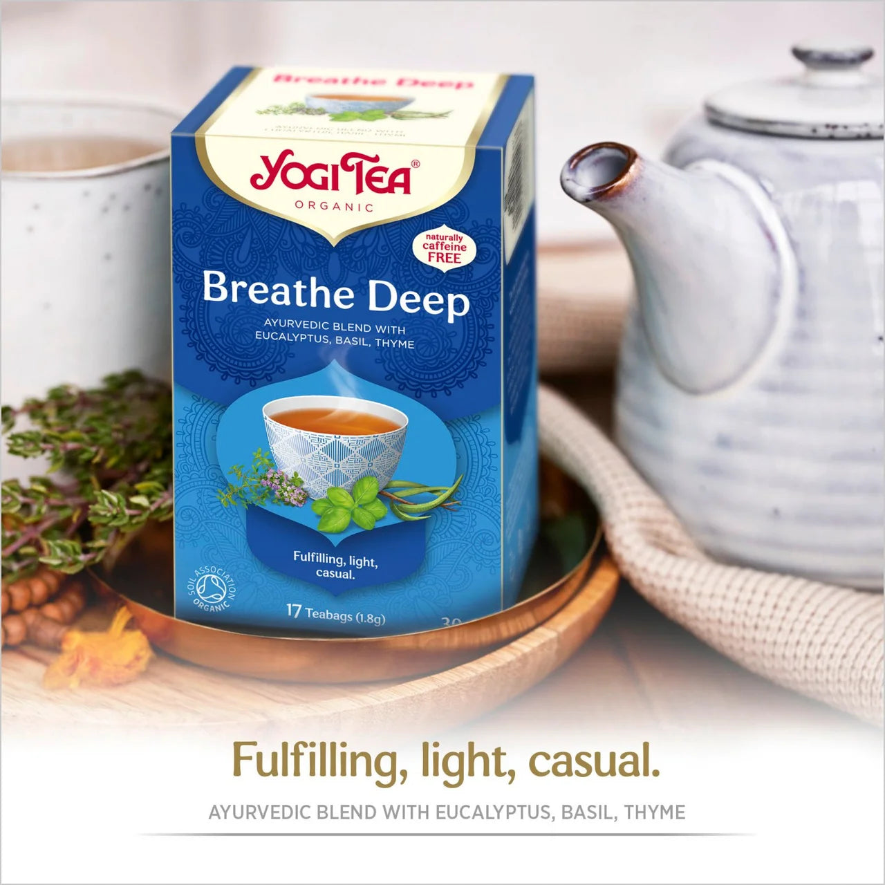 Yogi Tea Breathe Deep - 17 Teabags 30.6G