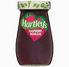 Hartley's Best Raspberry Jam Seedless (300g)
