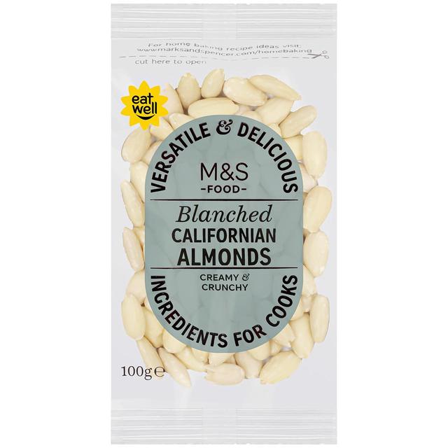 Marks & Spencer Blanched Californian Almonds 100g
