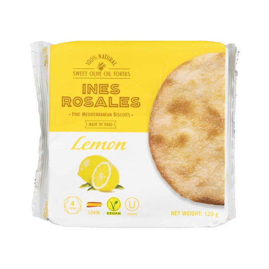 Ines Rosales Sweet Olive Oil Tortas With Lemon 120G