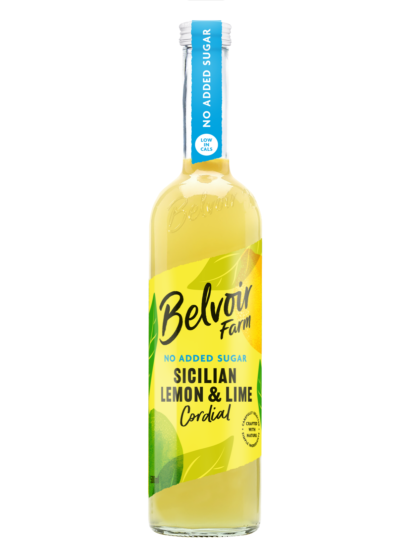 Belvoir No Added Sugar Sicilian Lemon & Lime Cordial 50Cl