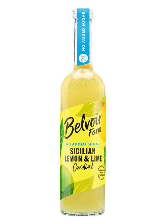 Belvoir No Added Sugar Sicilian Lemon & Lime Cordial 50Cl
