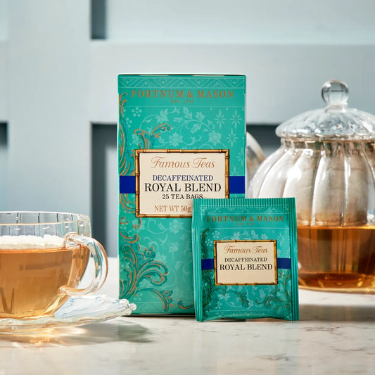 Fortnum & Mason Royal Blend Decaffeinated, 25 Tea Bags, 50g
