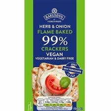 Rakusen's 99% Fat Free Crackers - Herb & Onion 150G