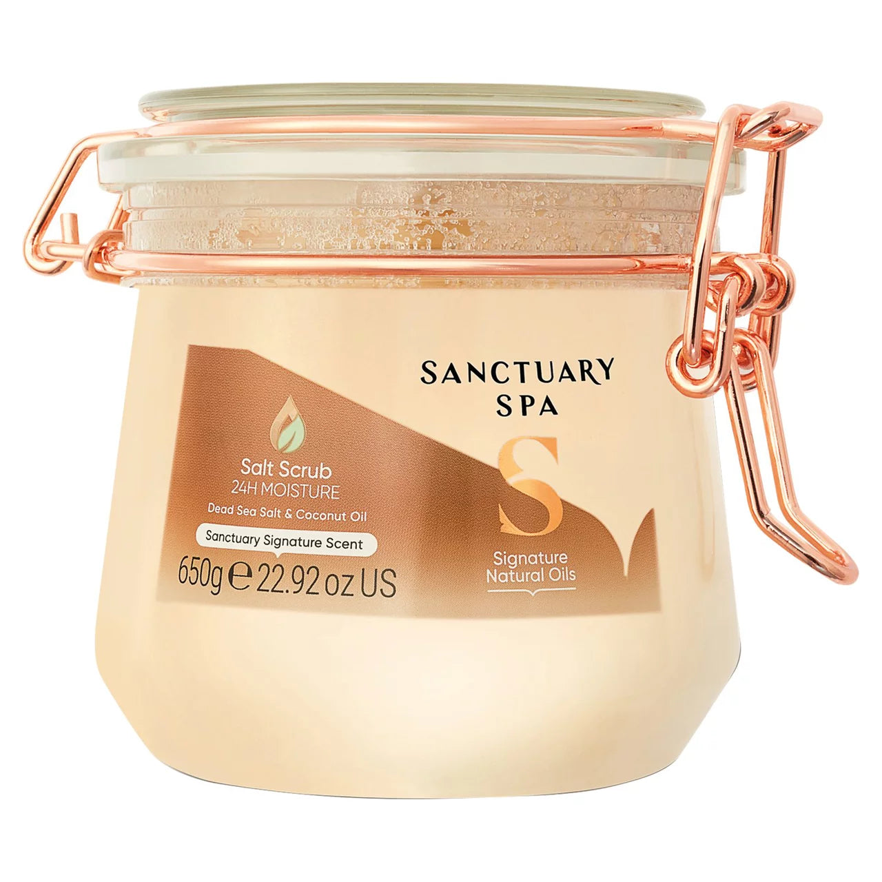 Sanctuary Spa Signature Natural Oils Salt Scrub - 650g