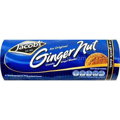 Jacobs Irish Ginger Nuts 250g