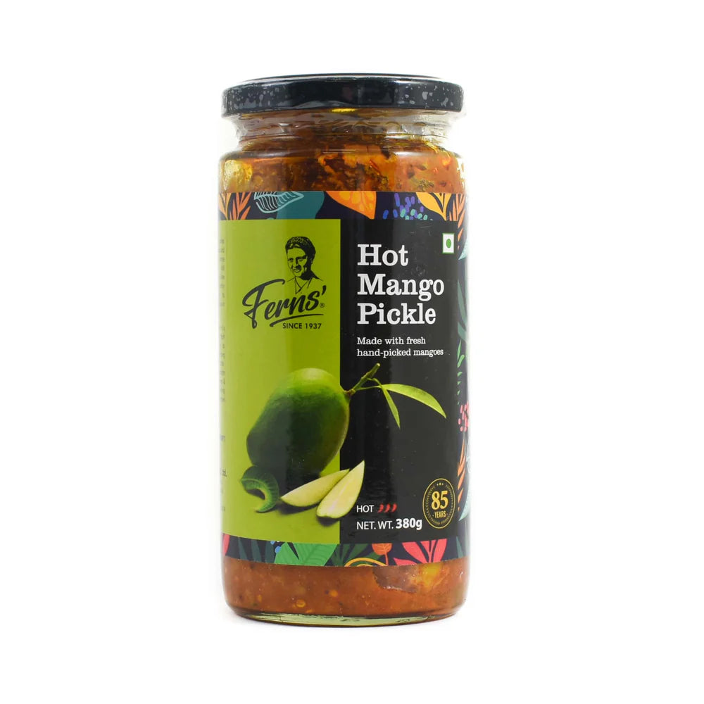 Ferns' Hot Mango Pickle 380G