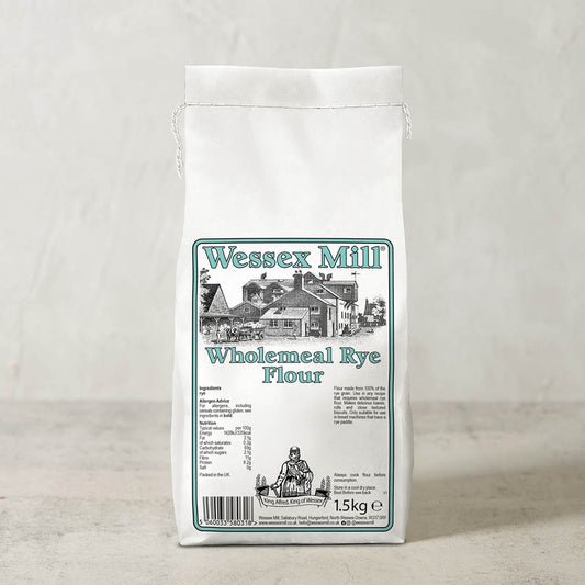 Wessex Mill Wholemeal Rye Flour 1.5Kg