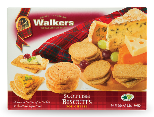Walker's Scottish Biscuits For Cheese 250G