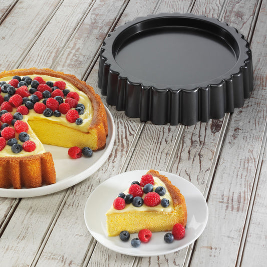Chicago Metallic Non-Stick Mary Ann Cake  / Sponge Flan Pan
