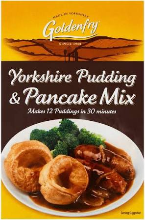 GOLDENFRY Original Yorkshire Pudding & Pancakes Mix 142g