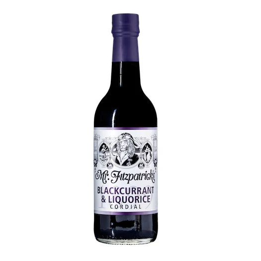 Mr Fitzpatrick's Blackcurrant & Liquorice Cordial 500Ml