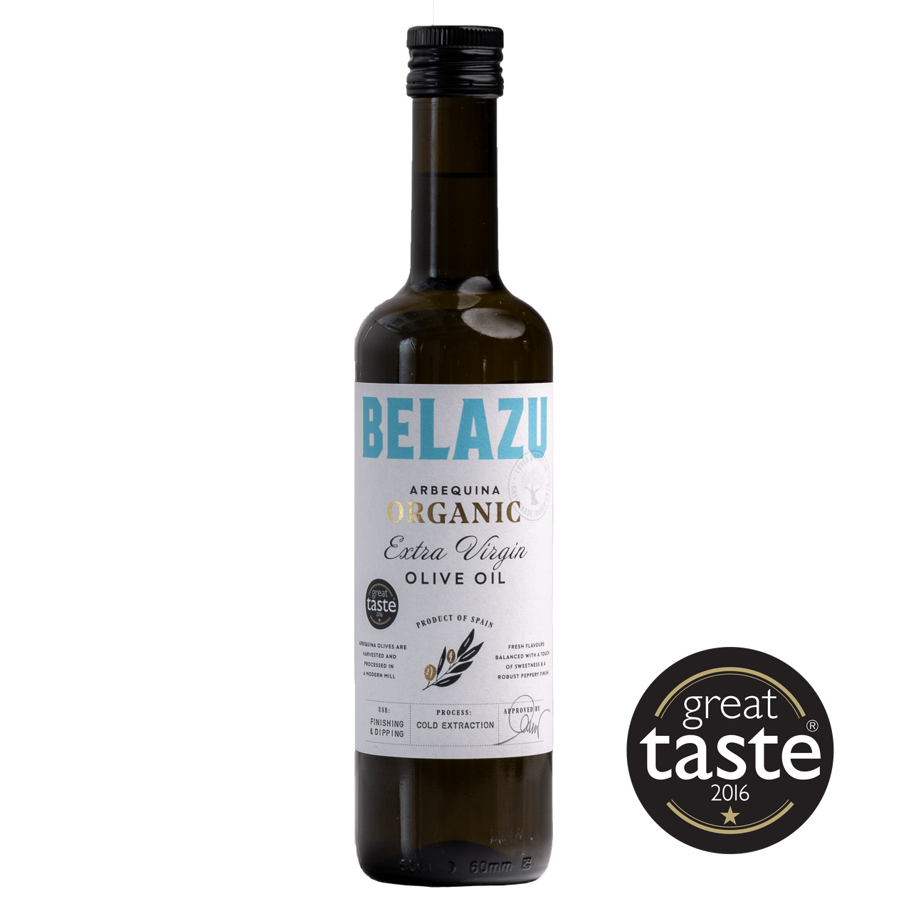 Belazu Organic Extra Virgin Olive Oil 500ml