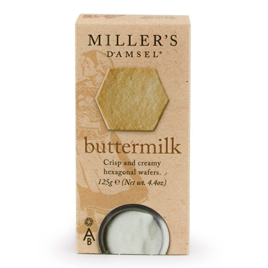 Artisan Biscuits Miller's Damsel Buttermilk Wafers 125G
