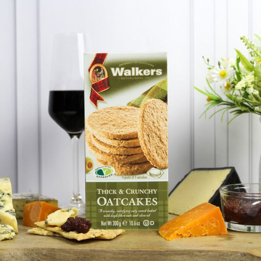 Walker's Thick & Crunchy Oatcakes 300G