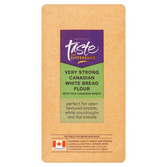 Sainsbury's Very Strong Canadian Bread Flour, Taste the Difference 1kg