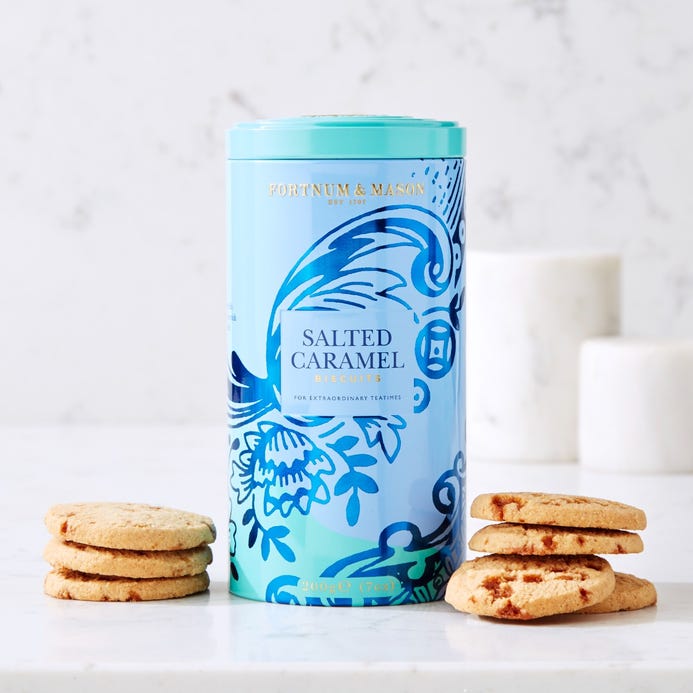 Fortnum & Mason Piccadilly Salted Caramel Biscuits 200g