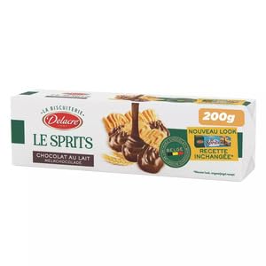 Delacre Le Sprits Milk Chocolate Biscuits