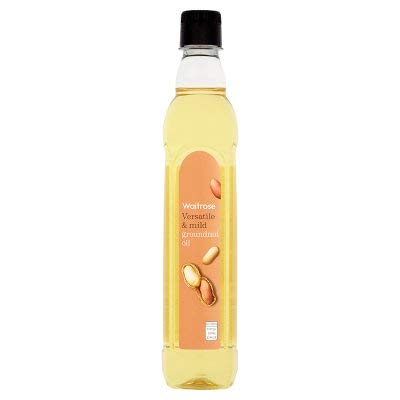 Waitrose Ground Nut Oil 500ml
