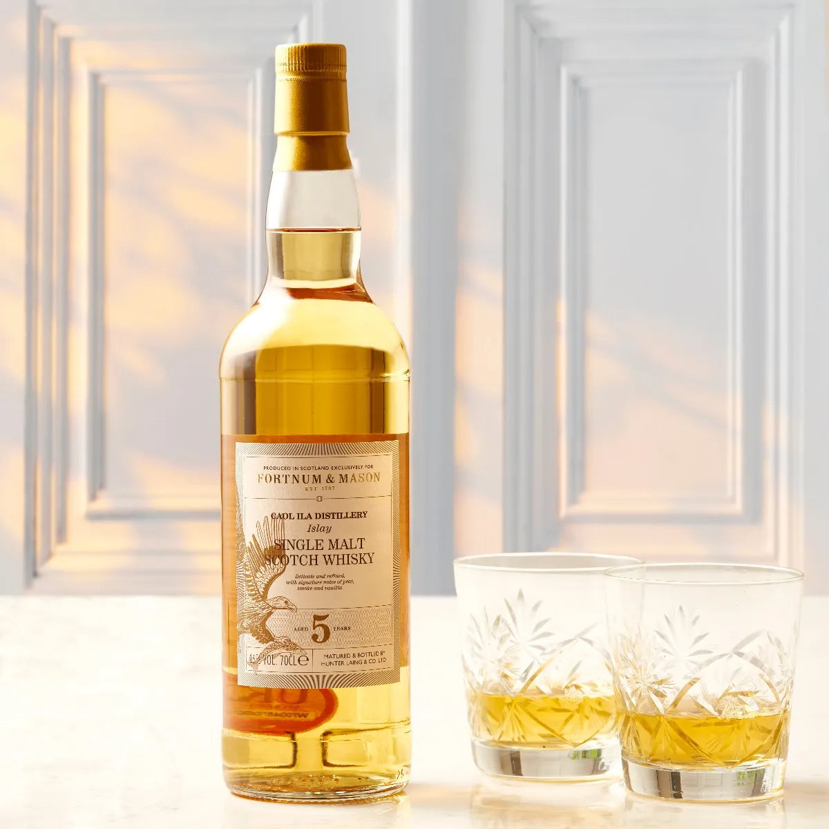 Fortnum's Islay Single Malt, Caol Ila Distillery 5 Year Old, 70cl