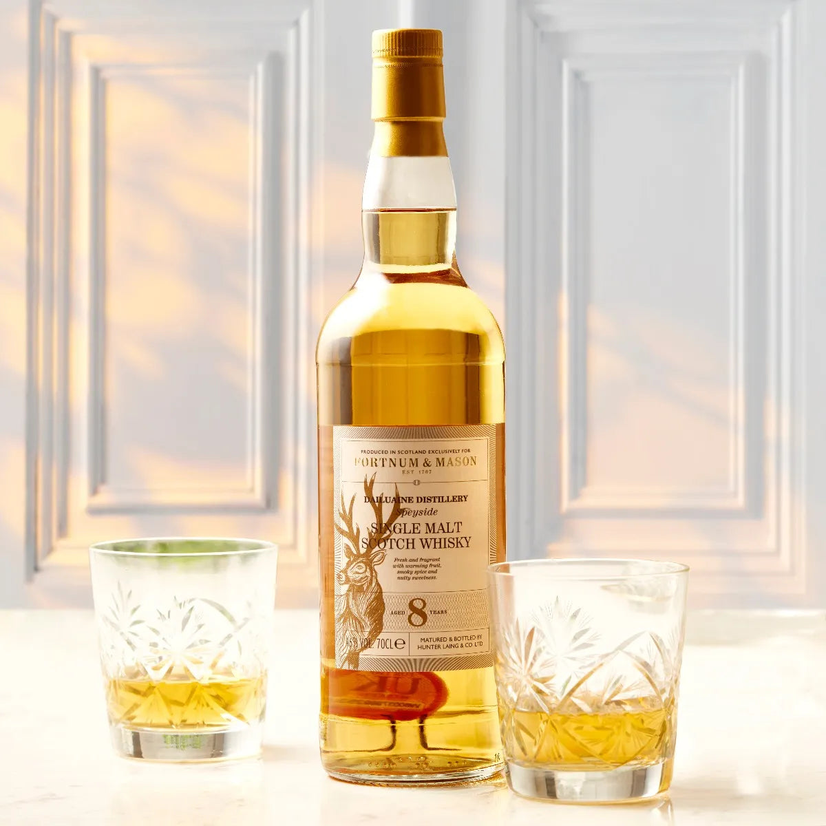 Fortnum's Speyside Single Malt, Dailuaine Distillery 8 Year Old, 70cl