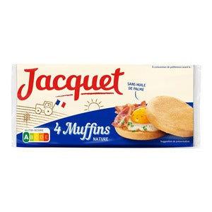 Jacquet Muffins Nature à Toaster 245g