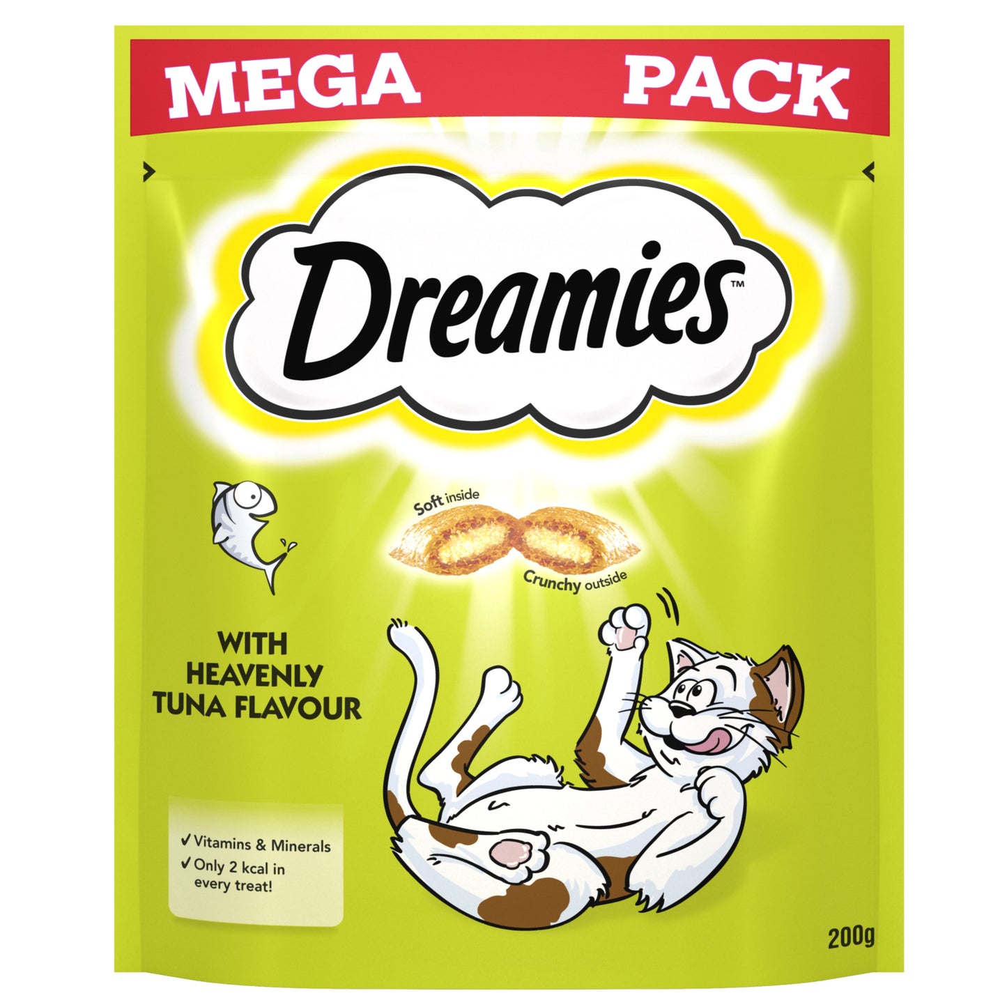 Dreamies Cat Treats With Tuna Mega Pack 200G