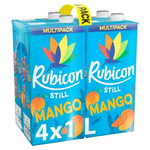 Rubicon Still Mango Juice Drink 4 x 1L