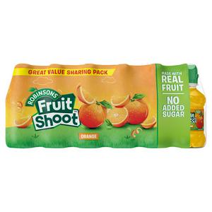 Robinsons Fruit Shoot No Added Sugar Orange Juice Drink 24 x 200ml
