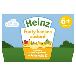 Heinz Banana Custard 4 x 100g