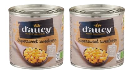 D'aucy Supersweet Sweetcorn, Pack of 2
