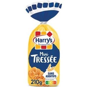 Harry's Mini Tressée Bread, No Additives