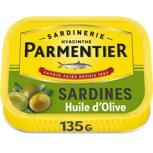Parmentier Sardines in Olive Oil, 135g
