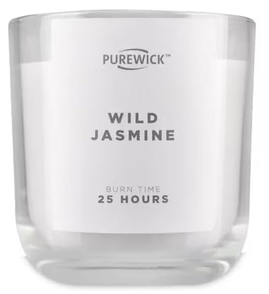 PUREWICK Wild Jasmine Candle, 25 Hours Burn Time