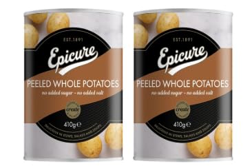 Epicure Peeled Whole Potatoes, Pack of 2