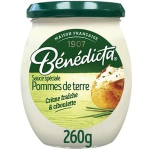 Bénédicta Sauce Spéciale Pommes de Terre, Crème Fraîche & Ciboulette, 260g